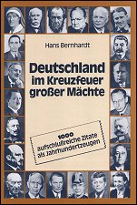 Deutschland im Kreuzfeuer großer Mächte